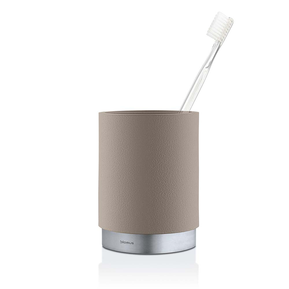Blomus Ara Toothbrush Mug - Taupe