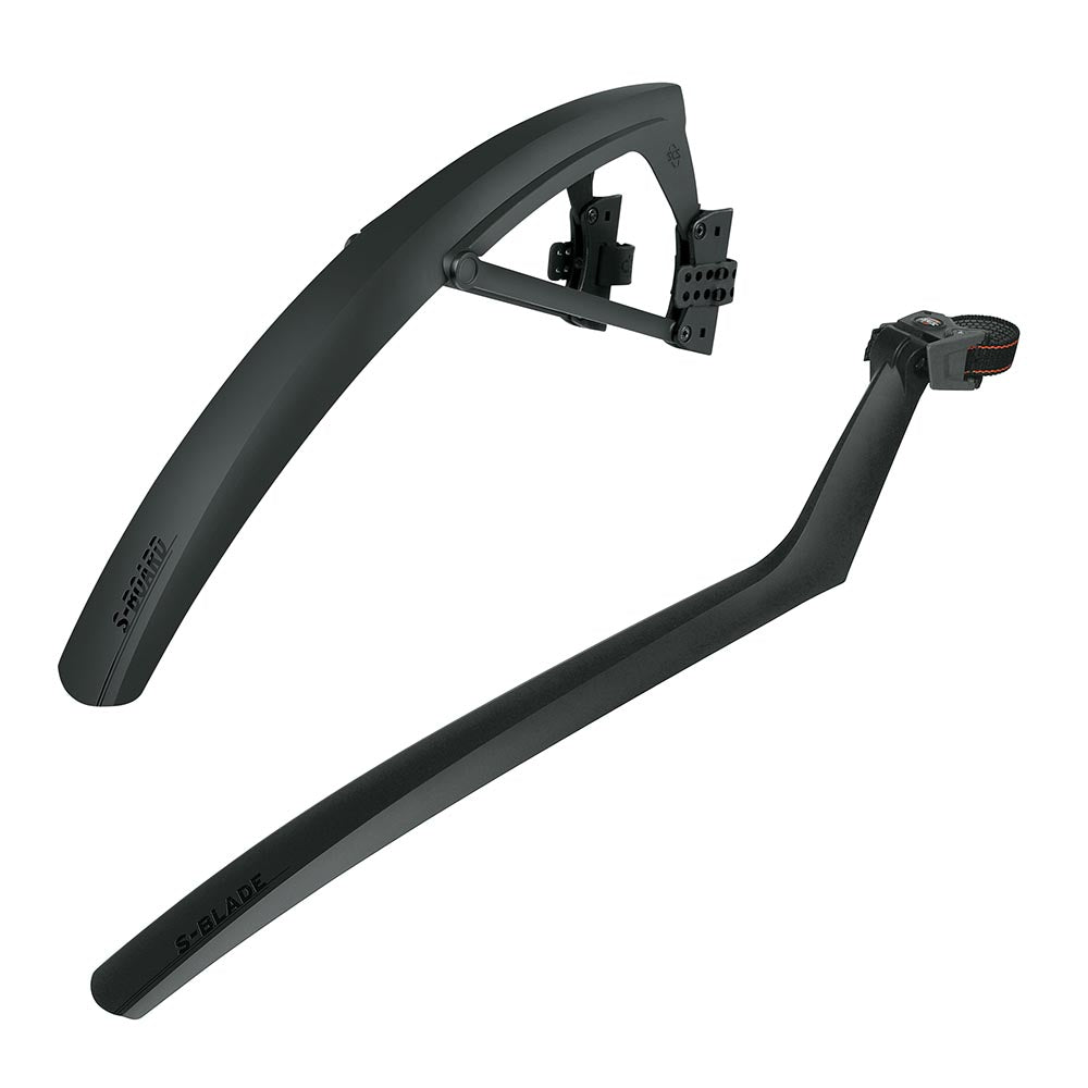 SKS Front and Rear Mudguard Set: 27,5 and 28-Inch S-BOARD + S-BLADE SET