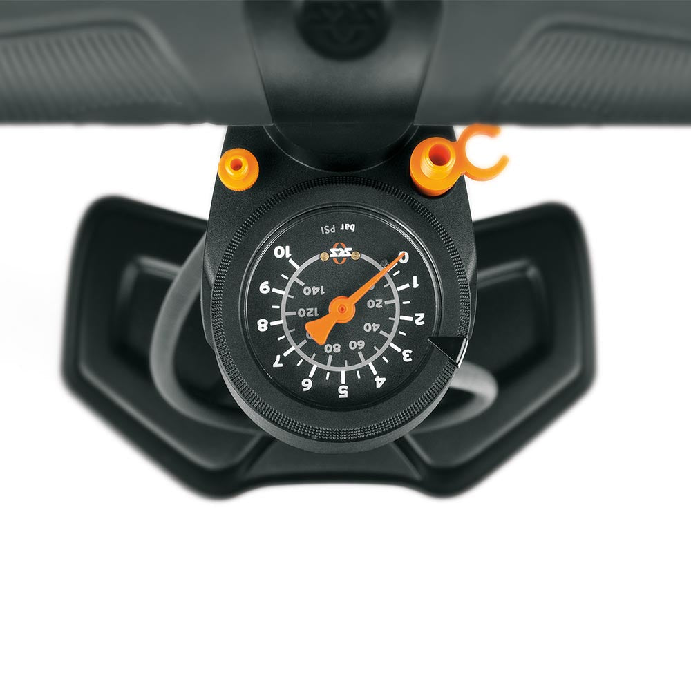 SKS Bike Multi-valve/Multi-use Floor Pump - AIRWORX 10.0 Anthracite