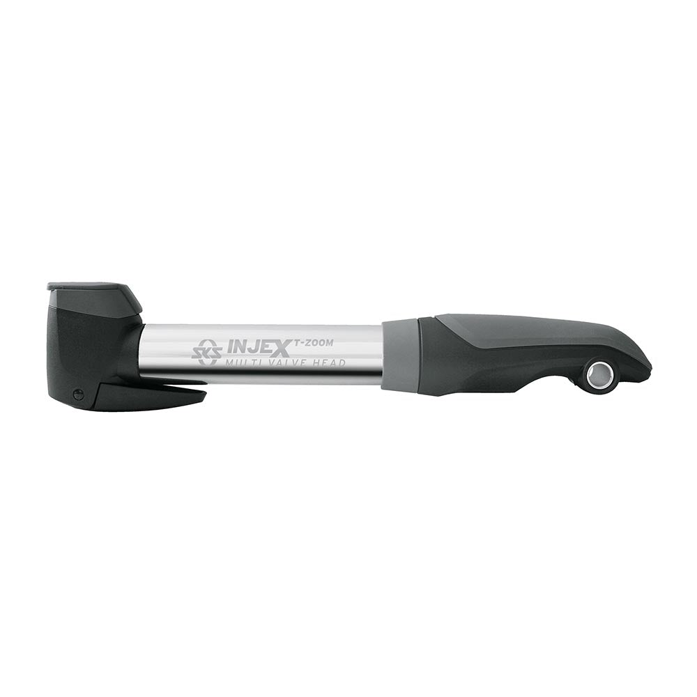 SKS Compact Telescopic Bike Pump INJEX T ZOOM Silver