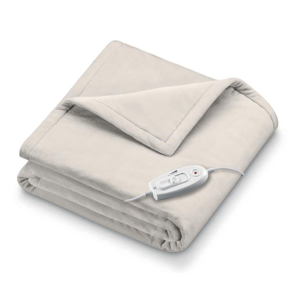 Sanitas SHD 70 Electric Heated Throw / Heated Over Blanket: Soft & Cosy 130x180cm