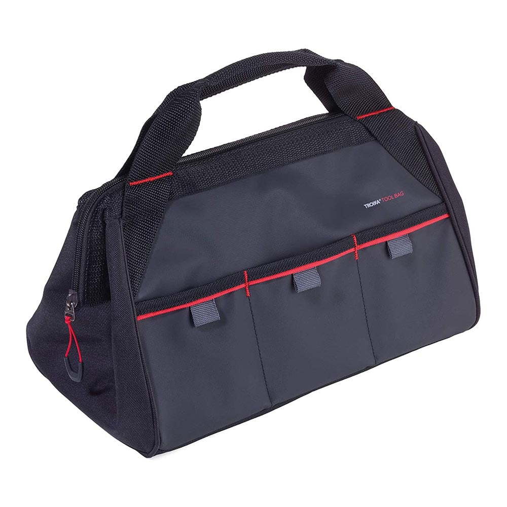 TROIKA Tool Organiser Bag TOOL BAG 10kg or 6.5L Capacity - Black and Red