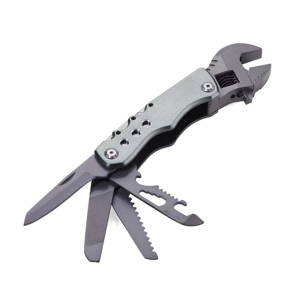 TROIKA Mini Tool with 12 functions MULTI-TOOL SPANNER