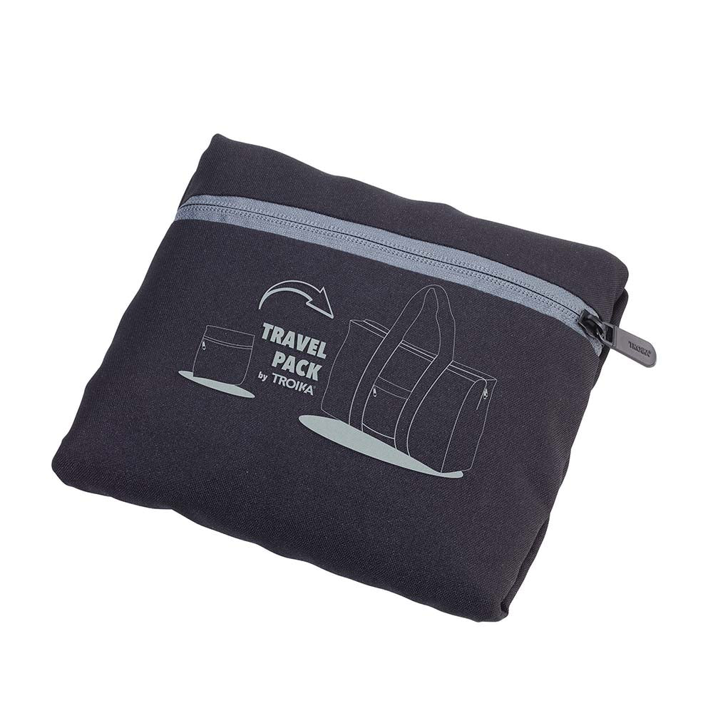 Troika Foldable Travel Bag 24l - Black