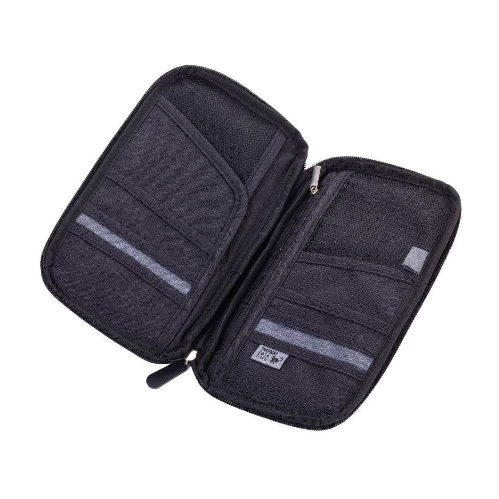 Troika Travel Document Case Rfid Blocking Personalisable Safe Flight B