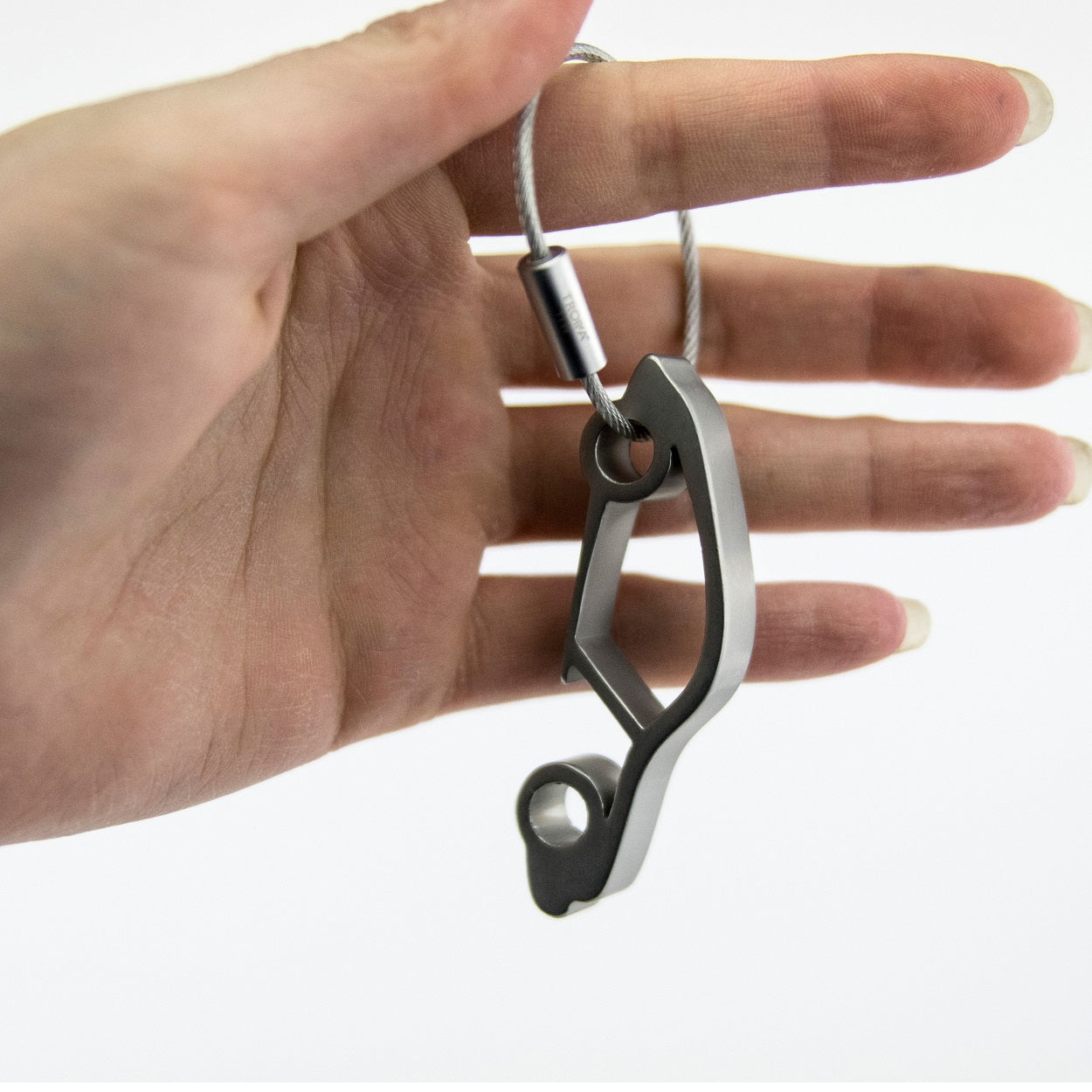 TROIKA Keyring with Car Shaped Bottle Opener FAST BOTTLE