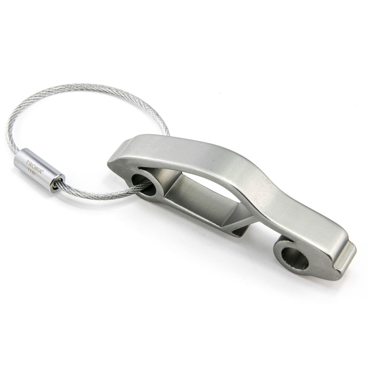 TROIKA Keyring with Car Shaped Bottle Opener FAST BOTTLE