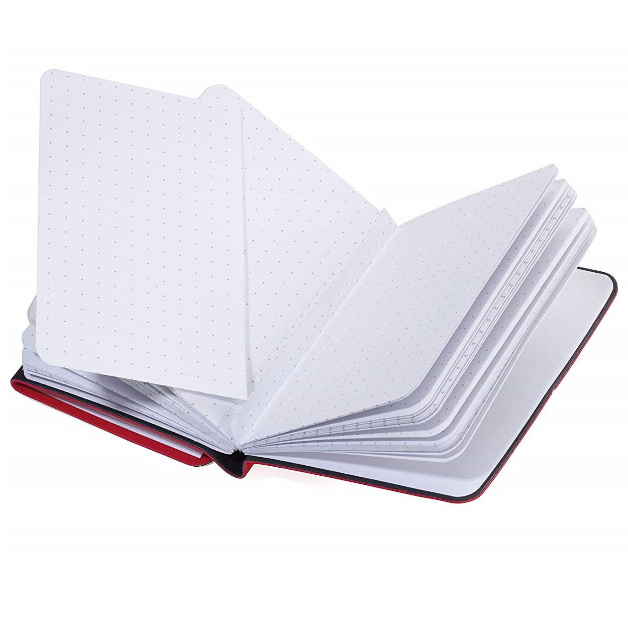 TROIKA Card Case Wallet and Notepad DIN A7 Red/Black