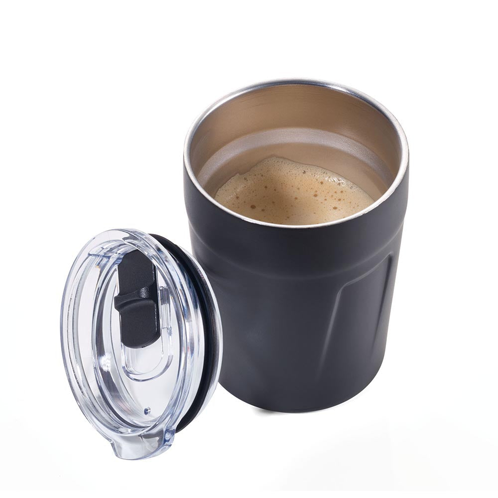 Troika Travel Mug Double-Walled Insulation for 160ml Double Espresso - Black