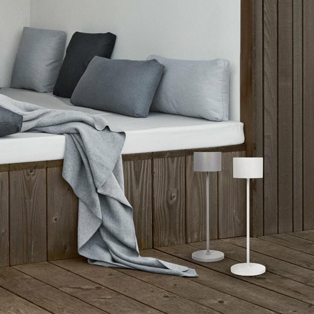 Blomus FAROL Mobile Rechargeable LED-Lamp - Light Grey