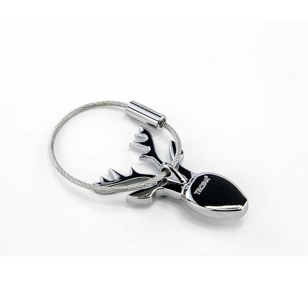 TROIKA Keyring DEER  - Silver