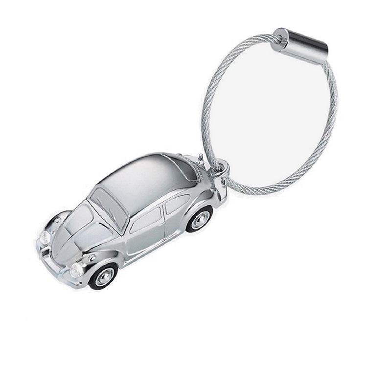 TROIKA Keyring with White LED light LIGHT BEETLE 1964