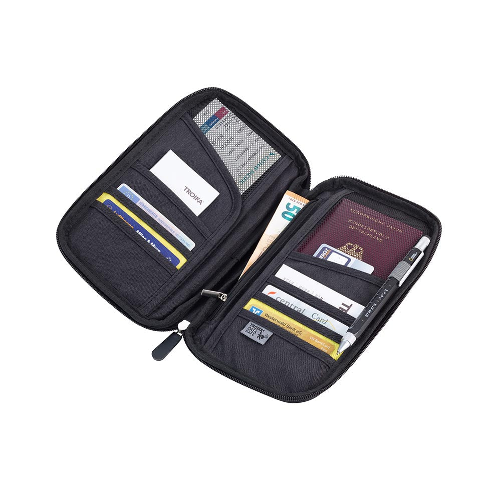 TROIKA Travel Document Case with RFID Block for National Geographic Society