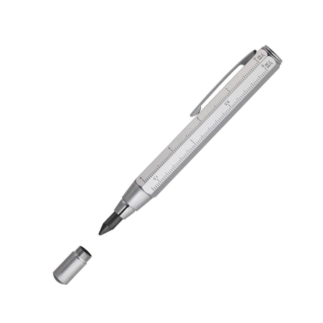 TROIKA Carpenter's Pencil Thick ZIMMERMANN 5,6 – Silver Colour