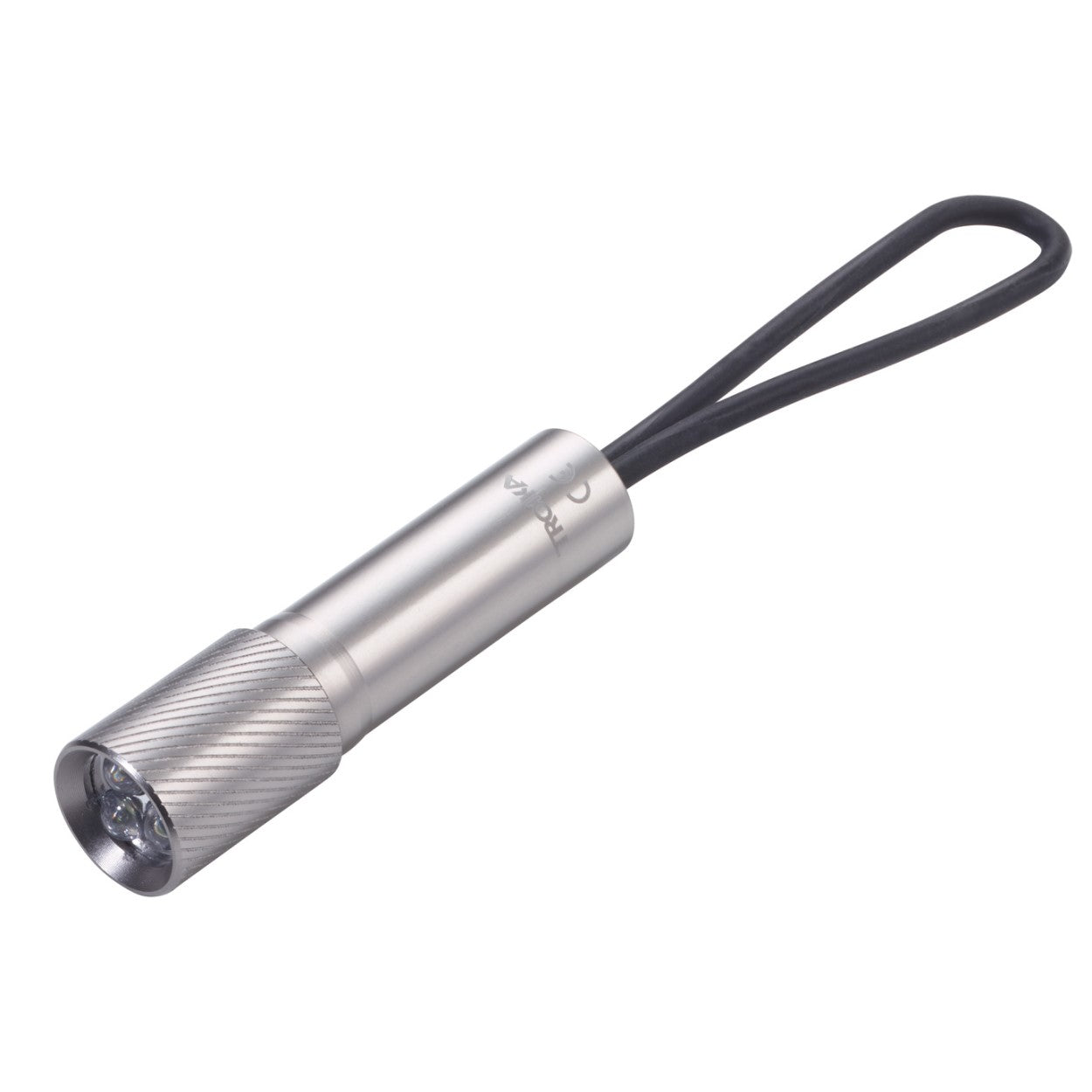 TROIKA Flashlight TURN ME ON – Titanium Grey and Black