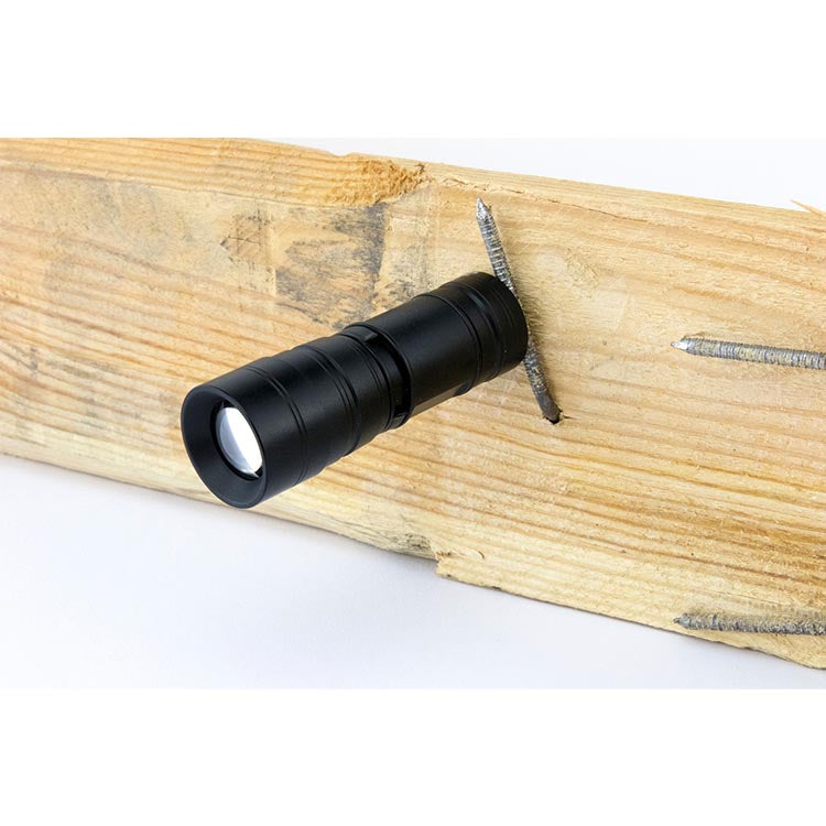 TROIKA Rechargeable Mini Torch Eco Beam - Black