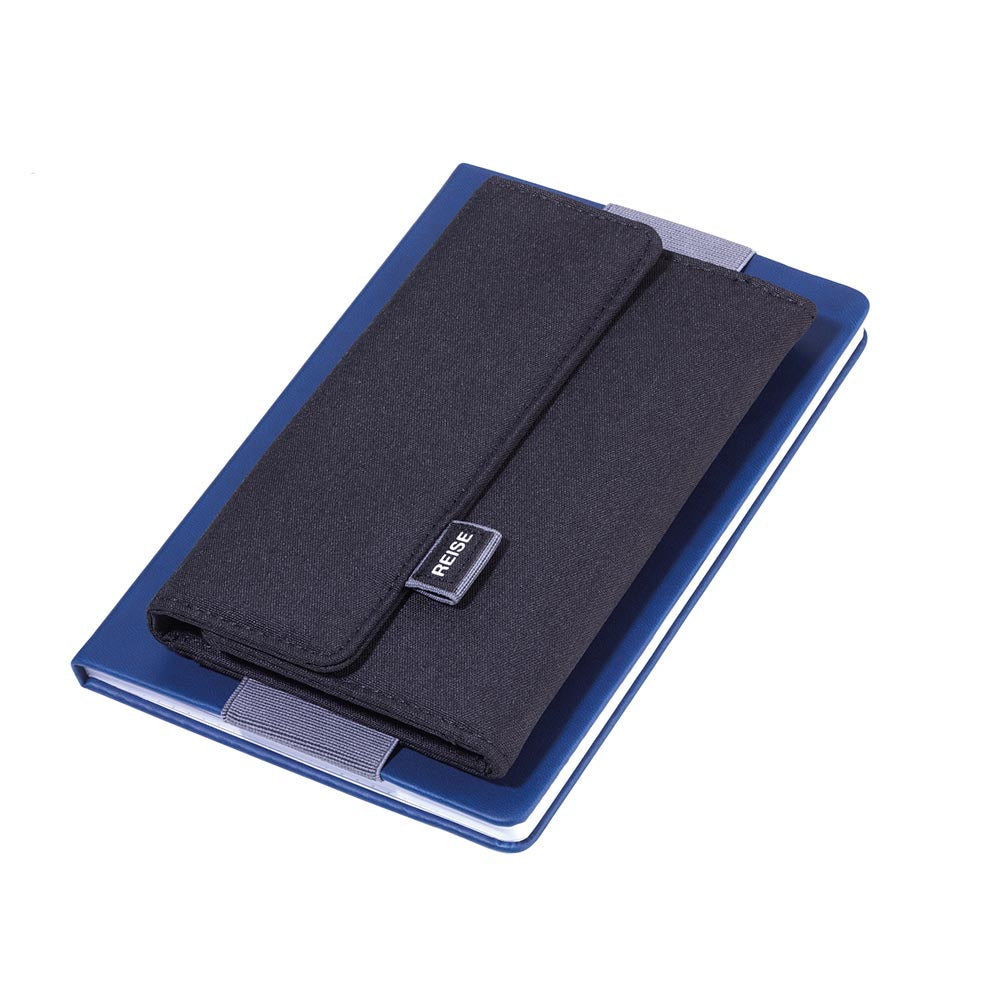 TROIKA Organiser Document RFID Travel Case TRAVEL OFFICE - Black/Grey