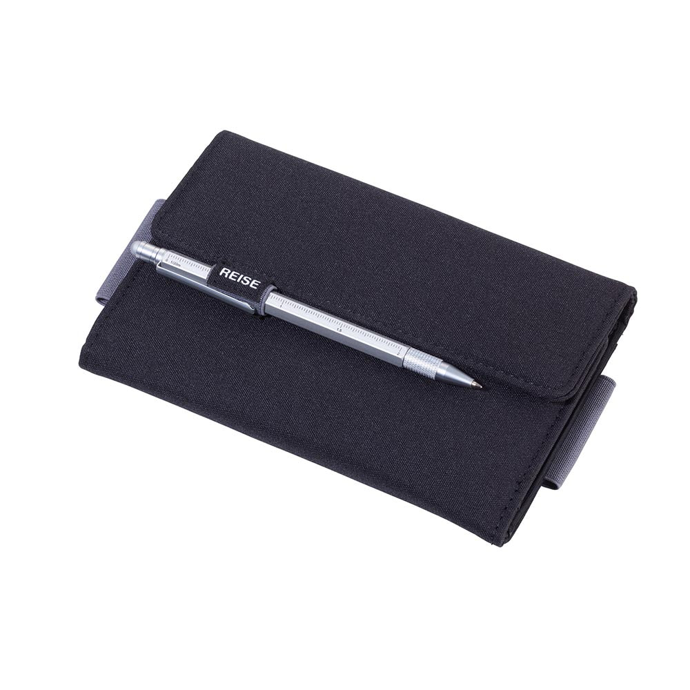 TROIKA Organiser Document RFID Travel Case TRAVEL OFFICE - Black/Grey