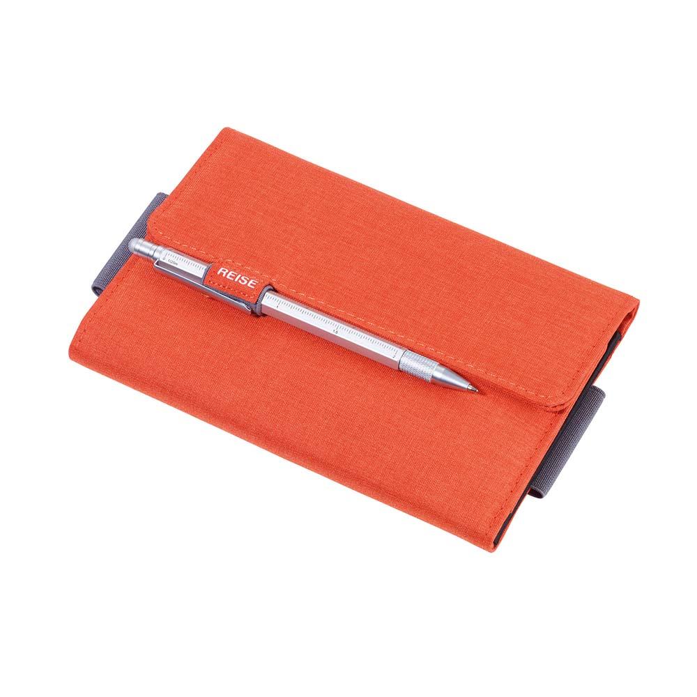 TROIKA Organiser Document RFID Travel Case TRAVEL OFFICE - Orange/Grey